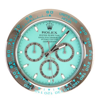 Tiffany blue Rolex wall clock
